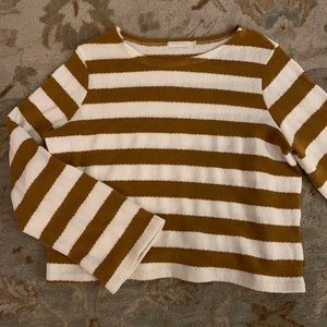 ASOS - Mustard Stripped Sweater